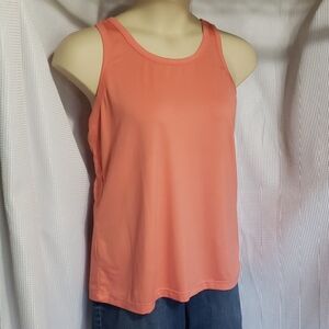 Champion. C9  Salmon Pink/Orange Sleeveless Tank Top. Size L NWOT